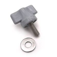 Fiamma Motorhome F45 Replacement Thumb Screw Leg Clamp & Washer Set - 98655-452