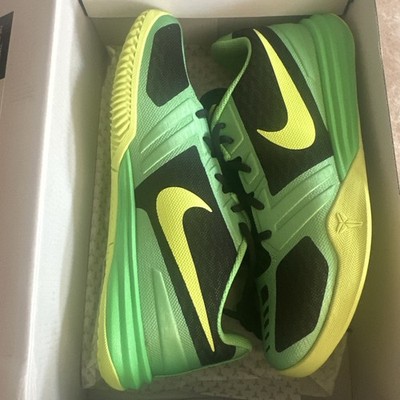Nike KB Mentality Men s Size 10 Brand New Black/Volt-Poison Green Kobe Bryant 