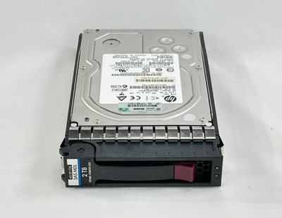 HP 2TB 7.2K MDL 6 Gb/s SAS LFF 3.5'' HDD Hard Disk Drive 0B26319 HPE 6G