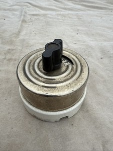 Antique Hart & Hegeman Mfg Co 2 Speed Rotary Switch 10A