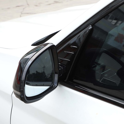 Cubierta de marco triangular espejo retrovisor negro brillante para BMW X3 2018-2022 - Imagen 8 de 10