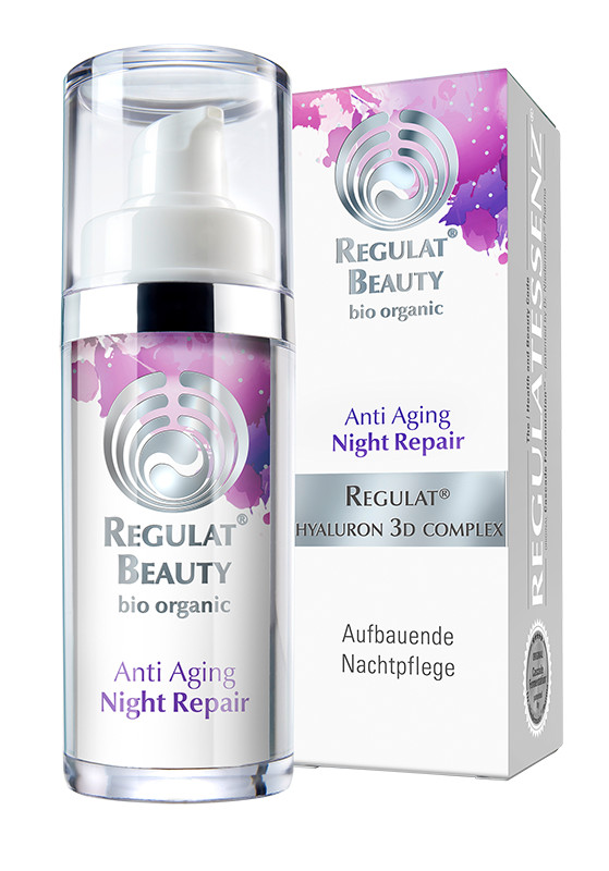 Regulat Beauty Anti Aging Night Repair 30 ml Hyaluron Nachtcreme Dr. Niedermaier