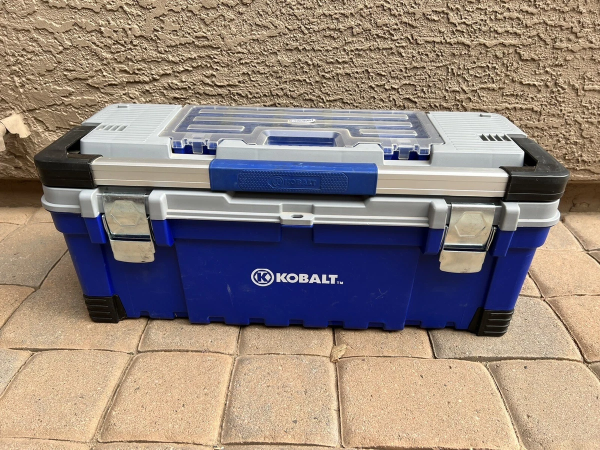 Kobalt rolling 2024 tool chest plastic