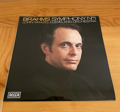 Brahms Symphony No. 1 Lorin Maazel SXL 6783 Cleveland Orchestra