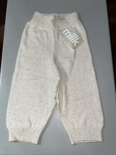 Milk Kid's Girls Knitted Pant Earth Marle Sprinkle 6Y