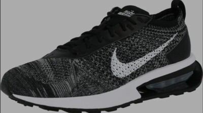  NIKE Air Max Flyknit Racer Black/White Gr 42.5