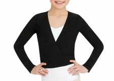 Capezio Sweater Wrap CK10949C Knitwear Dance Girls Pink or Black Size Small Med