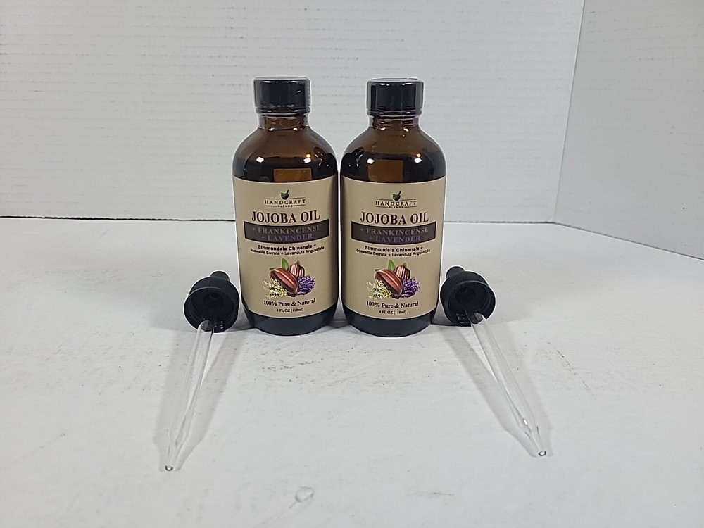 Handcraft Blends Jojoba Oil - 100% Pure And Natural For Hair, Nails & Skin 4oz