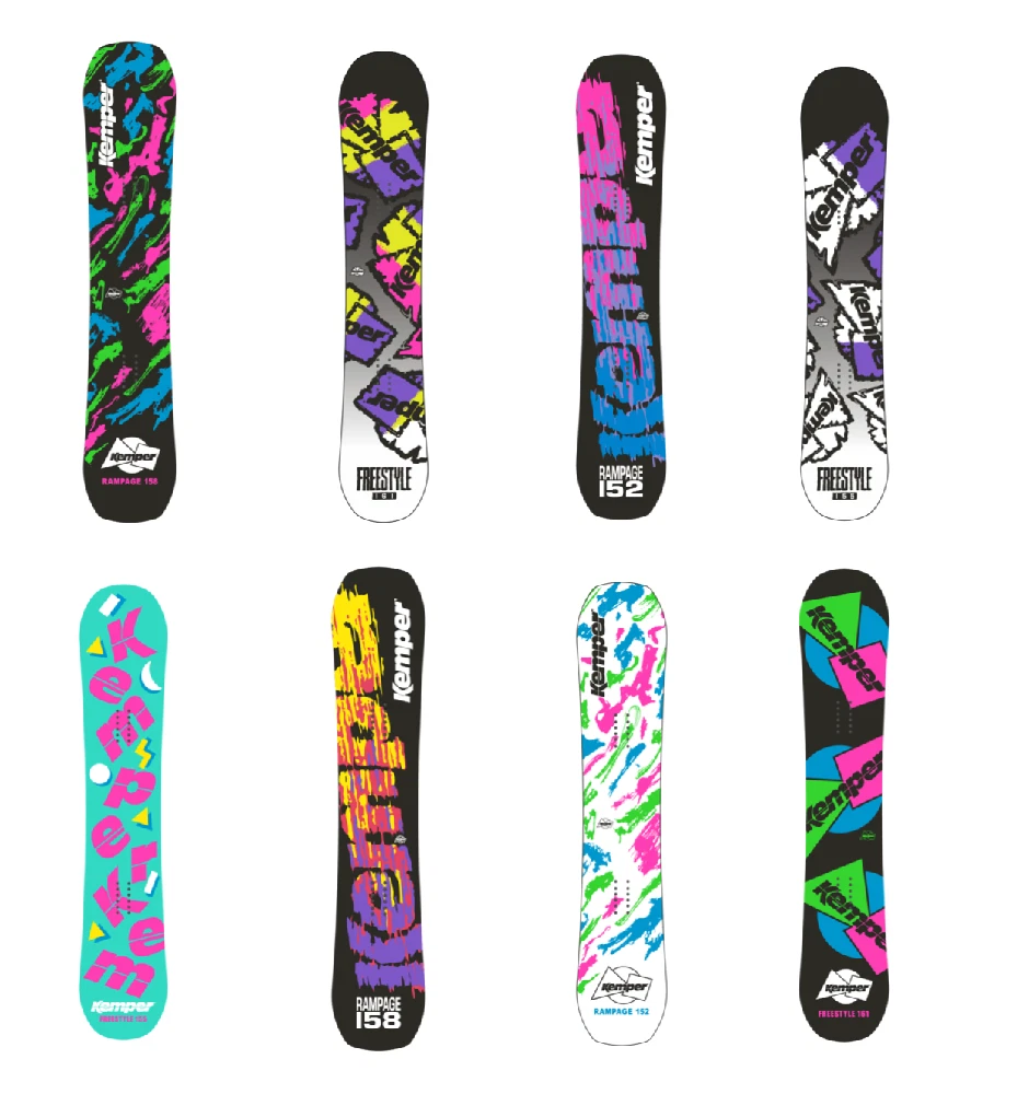 レアなKEMPER ケンパースノーボードNIGHT APEX152 KEMPER Snowboards