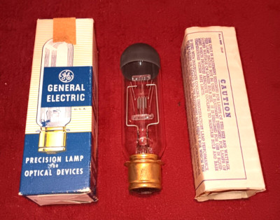 General Electric Precision Lamp for Optical Devices PH/750T12P (DBB)-130V NEW