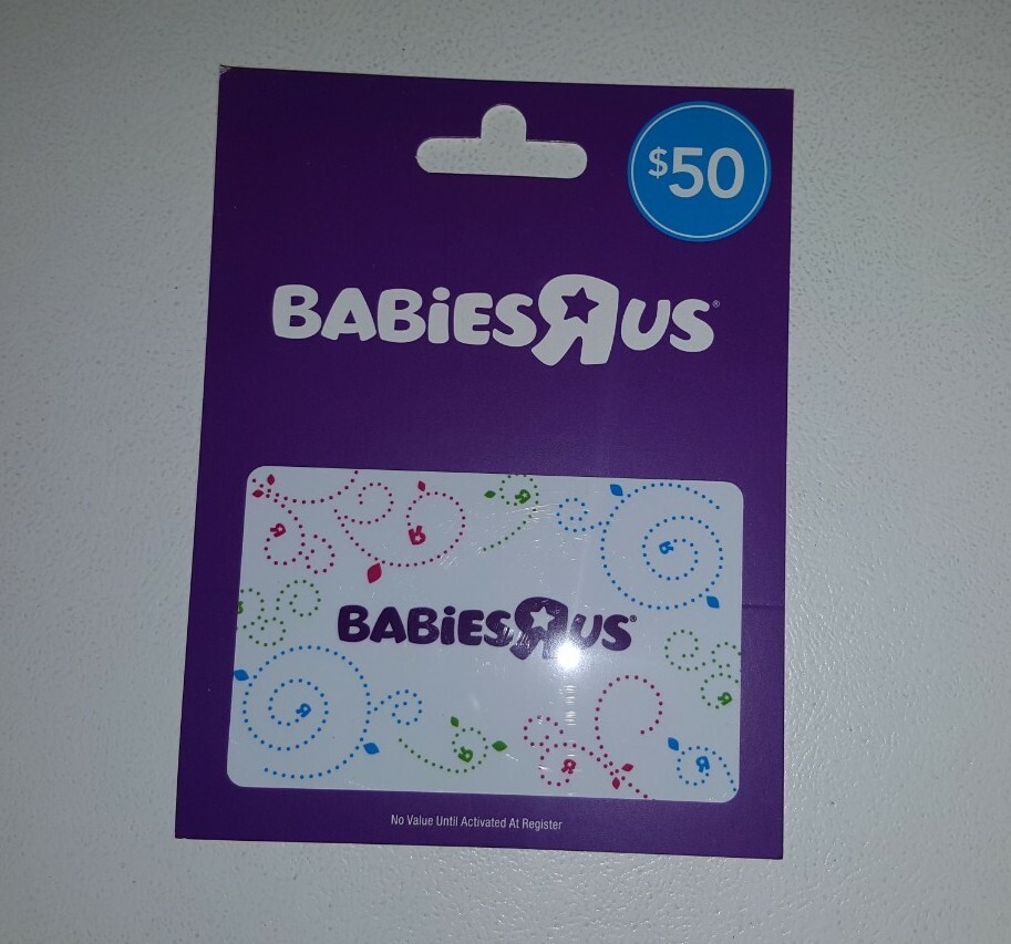 Babies R Us Gift Card No Value ($0)
