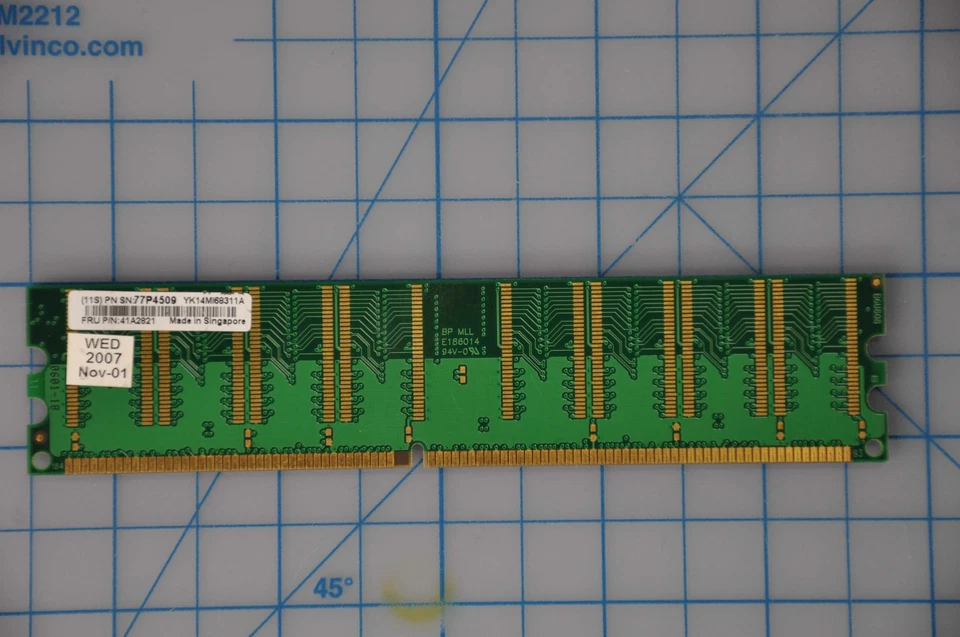 IBM 512 Mb Ddr Additional Memory for SurePos 300 41A2821 - Image 2 of 2