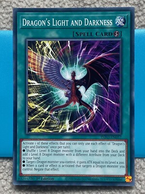 Yugioh! TCG DRAGON'S LIGHT AND DARKNESS INFO-EN057 1st Edition Common |  eBay UK