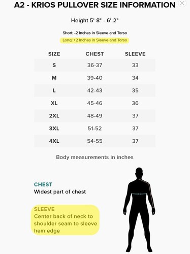 Beyond A2 Krios Crew Pullover Grid Fleece Polartec Power Grid Coyote LARGE LONG - Picture 13 of 13