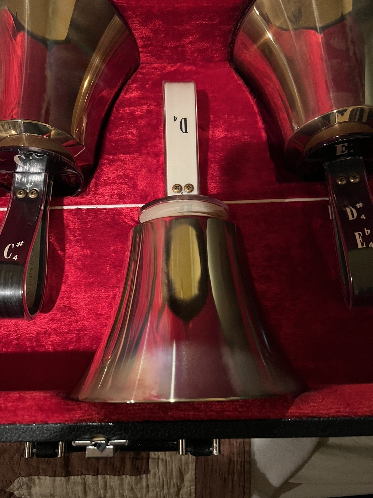 Set of 15 Malmark Bronze Brass Handbells Hand Bells eBay