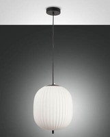 Fabas Luce Pendelleuchte Domizia E27 Ø320Mm Schwarz