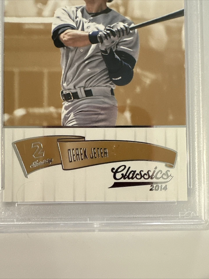 2014 Panini Classics Derek Jeter #33 PSA 10 Gem Mint HOF New York Yankees - Image 3 of 4