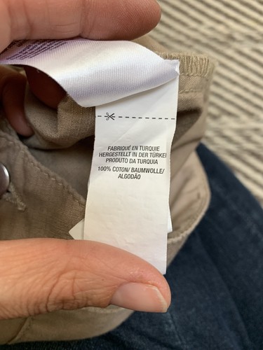 Topman pantaloncino chino uomo beige taglia 34 - Foto 8 di 8