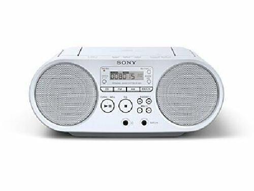 Sony Cd Radio Zs-S40: Fm / Am / Fm Wide Corresponding White Zs-S40