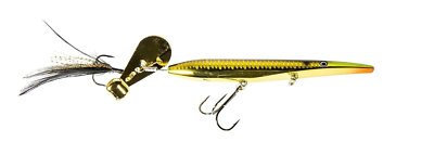 Z-MAN HR5-05 Hellraizer Topwaters 5 Inch 5/8 Ounce Golden Boy Topwater Lure
