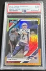 2019 Tom Brady PSA 9 Panini Donruss Gold Press Proof Die Cut #162 - Patriots