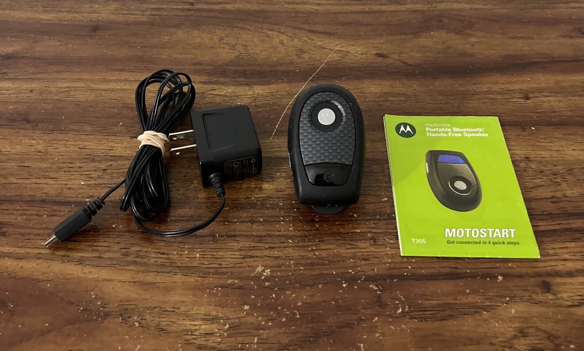 Motorola T305 Bluetooth Hands-Free Motostart Speaker SYN1716B