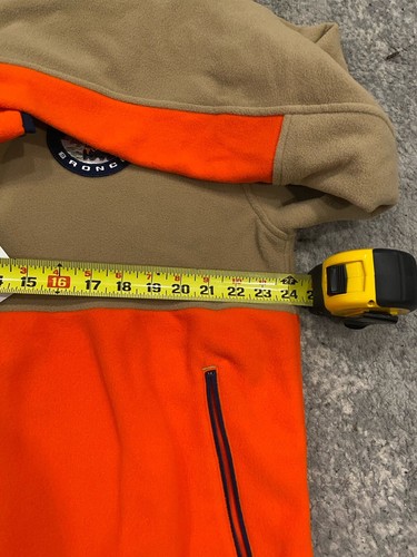 Marmot X Bronco Rocklin Jacket Men’s 2XL Orange Brown Soft Warm Comfortable - Picture 10 of 10