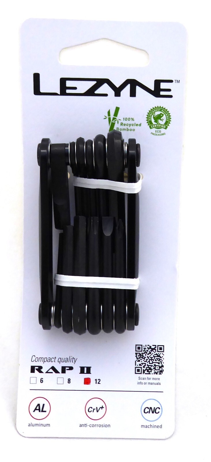 Lezyne RAP II 12 Multi Tool - Black