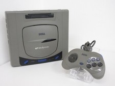 SEGA Sega Saturn console Controller set Gray Japan SS TESTED Free Shipping