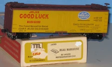 TM HO 40' PD Reefer Car, 'Jelke Margarine', #10805