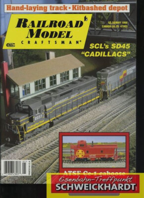Railroad Model Craftsman May 1998 - Heftthemen siehe Bild - SH217786