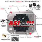 <!--F#f_0-->3-ROW Radiator+Shroud Fan+Relay For 1966-1971 Holden HR HK HT HG 6CYL AT/MT.<!--F/-->
