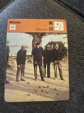 Sportscaster Bowls Card “Pétanque” (1978 Lausanne 03 005 27-01)
