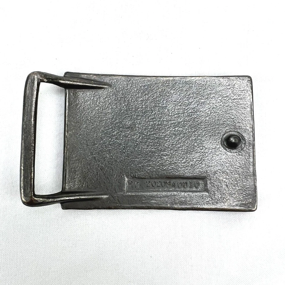 Hebilla de cinturón rectangular vintage Henry Ford Detroit Automobiles modelo T Foto 2 de 4