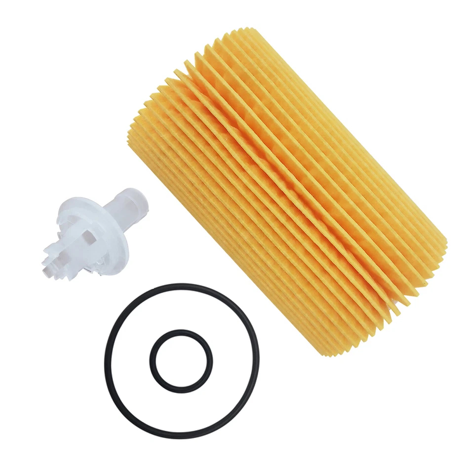 10Pcs Car Engine Oil Filter With O-ring For Toyota Land Cruiser Tundra Sequoia Foto 2 de 4