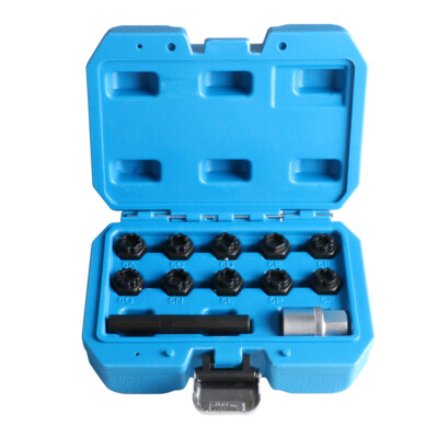 Car Wheel Lock Lug Nuts Master Key Set Removal Socket Tool Kit For Mercedes Benz