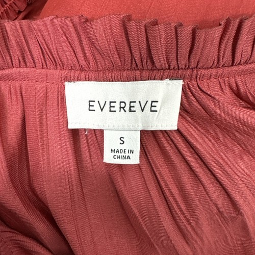 Women's Evereve Dark Red Long Sleeve V-Neck Blouse Shirt sz S - Picture 7 of 7