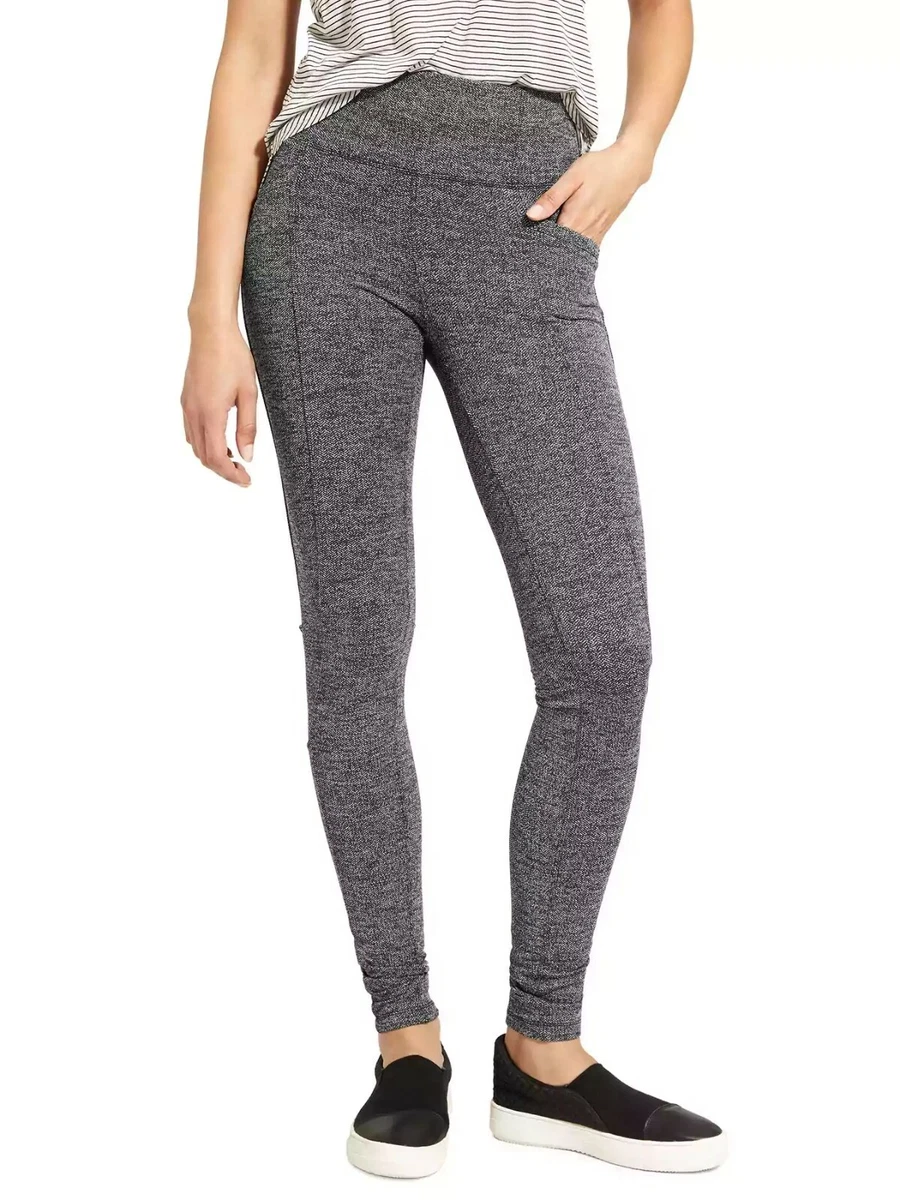 Athleta Herringbone Metro Legging Tight Yoga Fitness Pant #349156 NWT! M  Medium