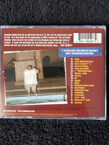 Just Correct von Ralphie May signed CD handsigniert - Bild 4 von 6