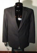 BROOKS BROTHERS Gray Wool Blazer Suit Jacket Size 42R