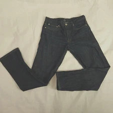 APC Petit Standard Selvedge Jeans Size 30 Dark Wash Narrow Straight 31 x 31.5