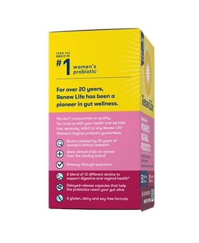 Ultimate Flora Damen Vaginal Probiotikum - 50 Milliarden KBE (60 Veggie Kapseln) - Bild 5 von 5