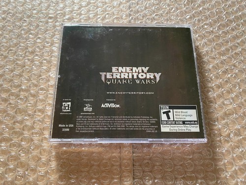 Enemy Territory: Quake Wars (PC, 2007) - GUÍA DE MAPAS COMPLETA/CAJA/ESCRITORIO - Imagen 6 de 11