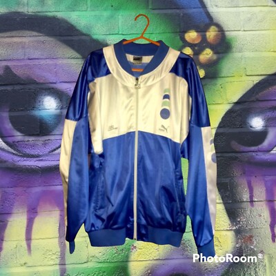 SELTENE ANZUGJACKE PUMA TRACKTOP 90s VINTAGE ULTRA CRAZY PATTERN GABBER HYPE
