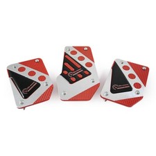 Pedalset Sportpedale Abdeckungen Rot Für Audi TT A1 A2 A3 A4 A5 A6 Q3 Q5 Q7