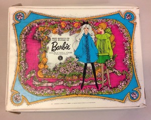 the world of barbie double doll case 1968