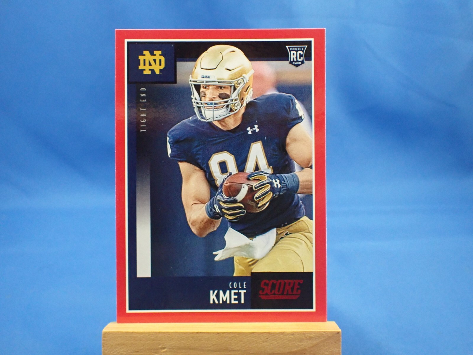 Score 2020 RC Rookie Cole Kmet 404 Red