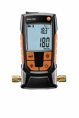 Testo 0560 5522 01 - 552 Digital Vacuum / Micron Gauge with Bluetooth