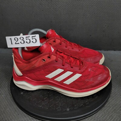 Adidas Speed Trainer 4 Shoes Youth Sz 6 Red White Athletic Trainers
