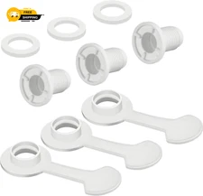 Cooler Drain Plug Assembly for Coleman Xtreme Coolers 1.1 Shaft Length 3 Sets